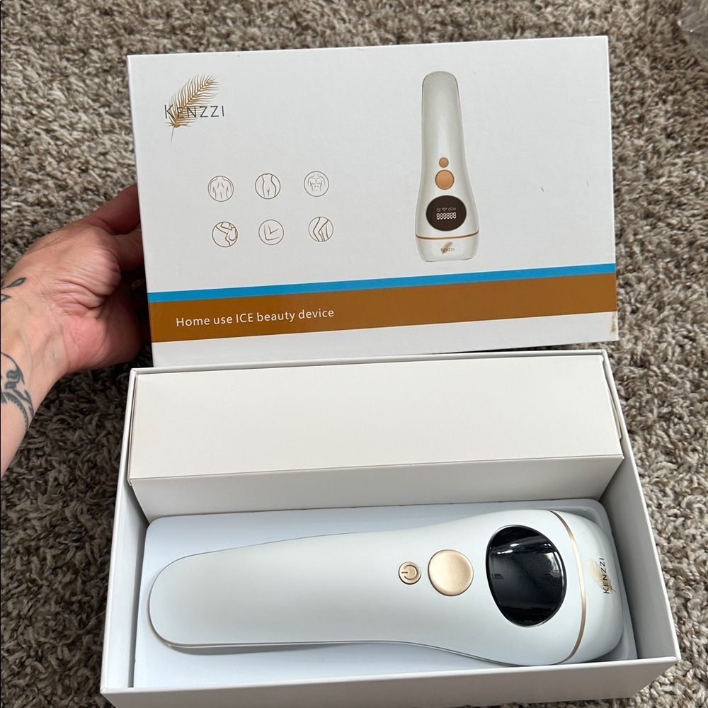 Brand New Kenzzi IPL Hair Remover Device ICE Beauty FULL SIZE